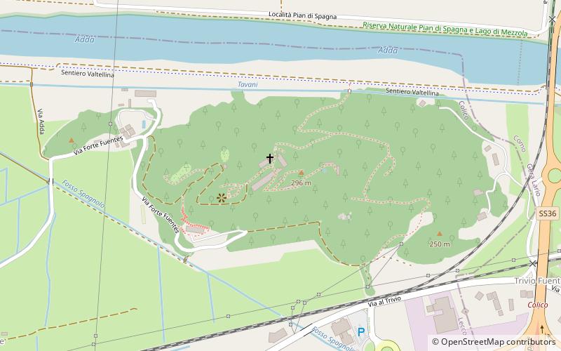 Fort Fuentes location map