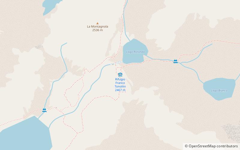 Rifugio Franco Tonolini location map