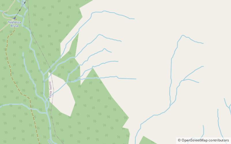 Dolomitas de Fiemme location map