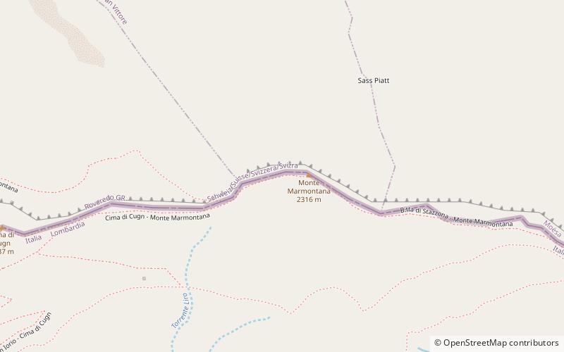 marmontana location map