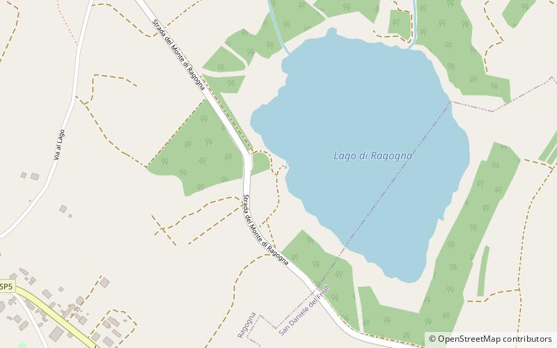 Lago di Ragogna location map