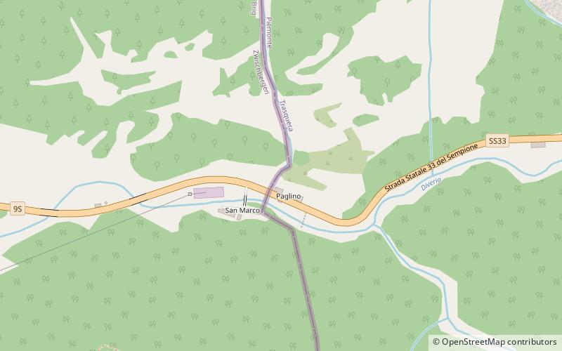 Simplon Valley location map