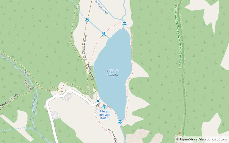 Lago di Calaita location map