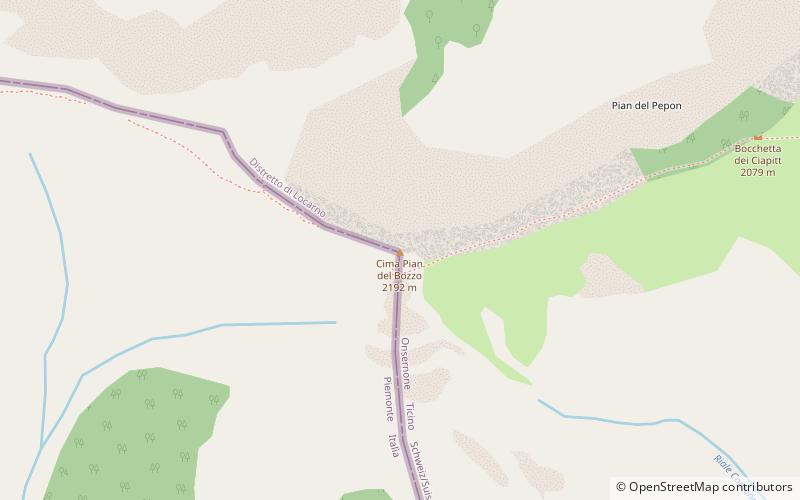 pilone location map