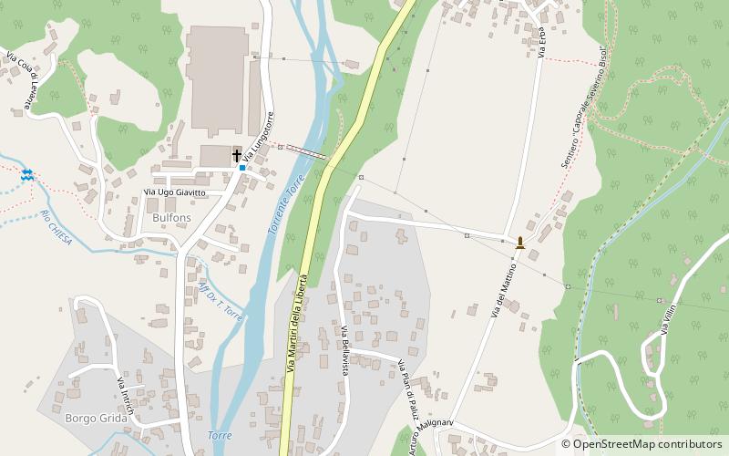 arboreto pascul location map