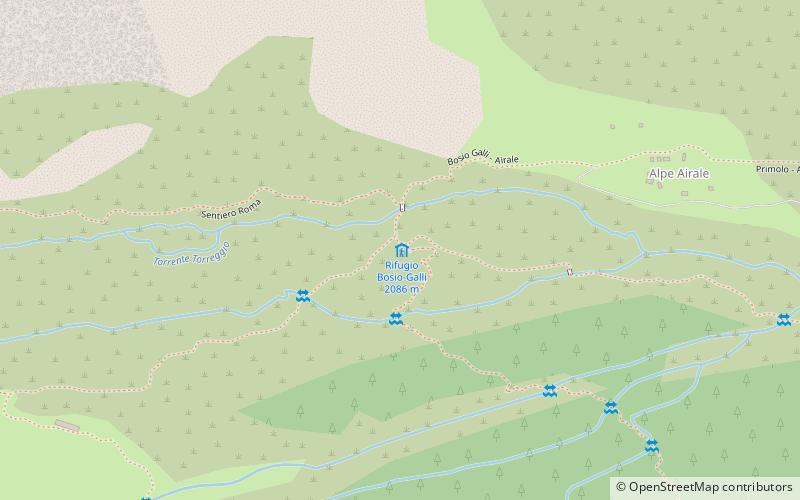 Rifugio Bosio-Galli location map