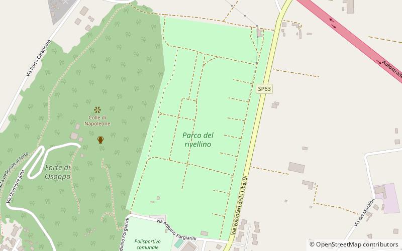 Parco del rivellino location map