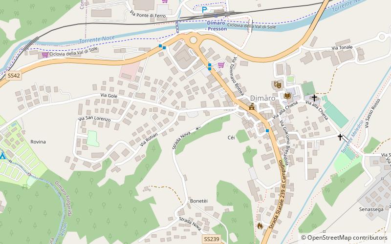 Dimaro location map
