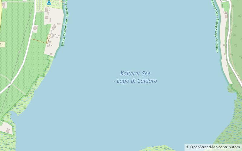 Kalterer See location map