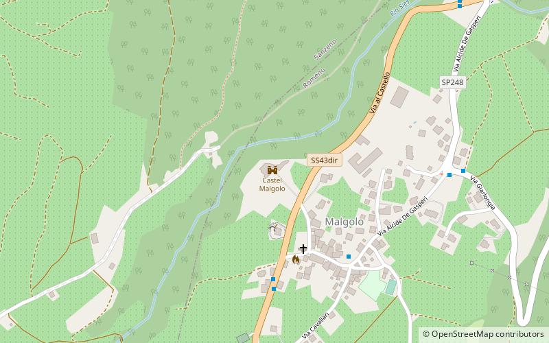 Castel Malgolo location map