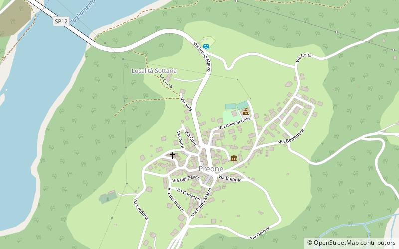 Preone location map