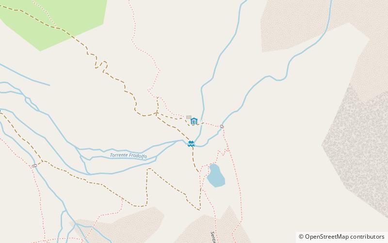 Rifugio Cesare Branca location map