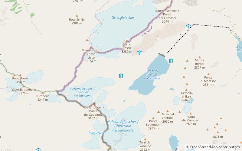 Rifugio Claudio e Bruno location map