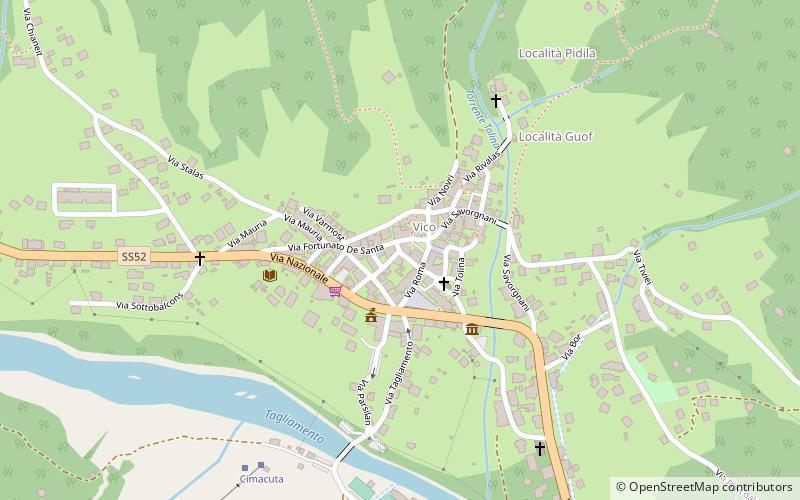Forni di Sotto location map