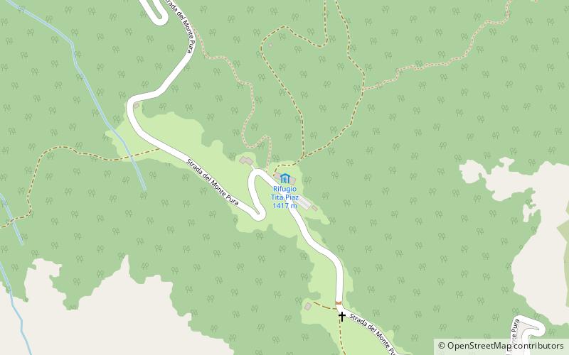 Rifugio Tita Piaz location map