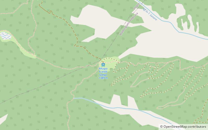 Rifugio Fratelli Grego location map