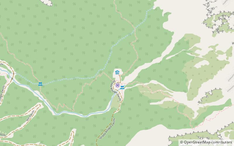 Rifugio Luigi Zacchi location map