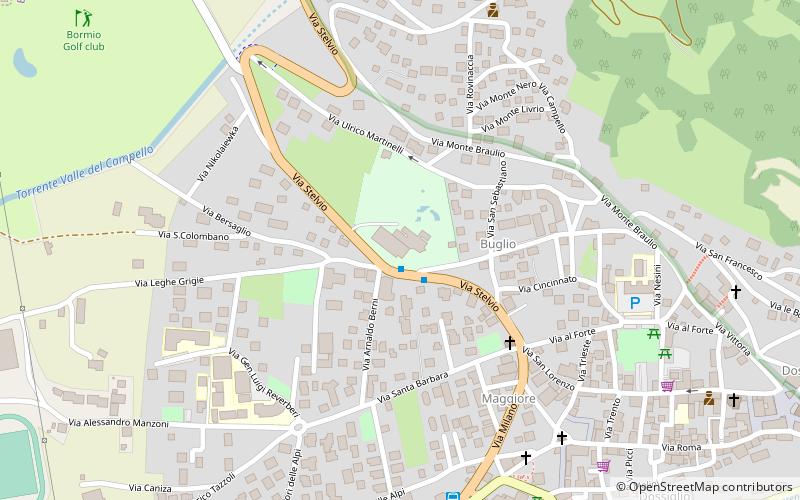 Bormio Terme location map