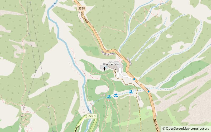 bagni vecchi park narodowy stelvio location map