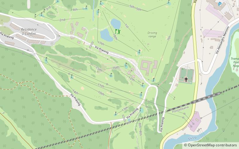 Golf Senza Confini Tarvisio location map