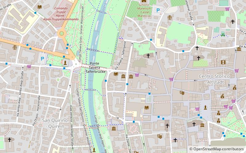 Stadtmuseum Bozen location map