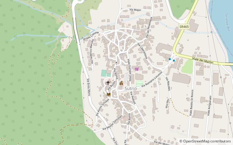 Sutrio location map