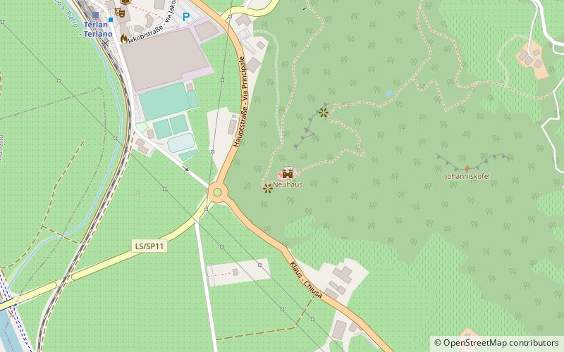 Maultasch/Neuhaus - Castel Casanova location map