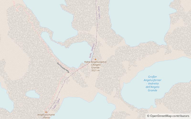 Hohe Angelusspitze location map