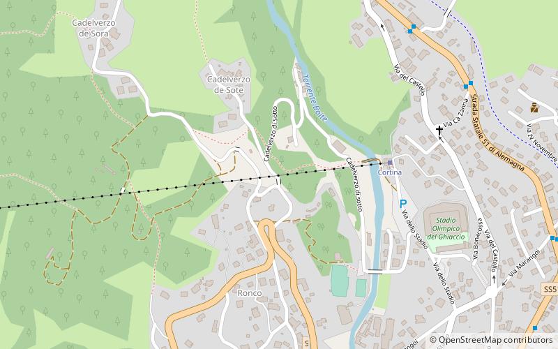 Eugenio Monti track location map