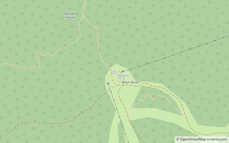 Rifugio Cadore Vittoria location map