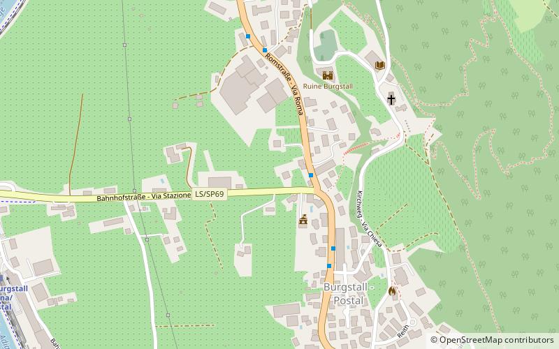 Burgstall location map