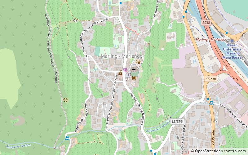 Marlengo location map