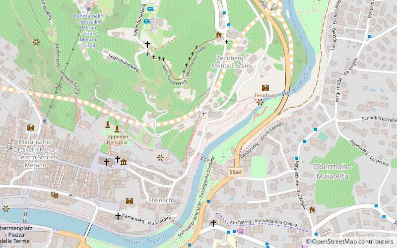 Tappeinerweg location map