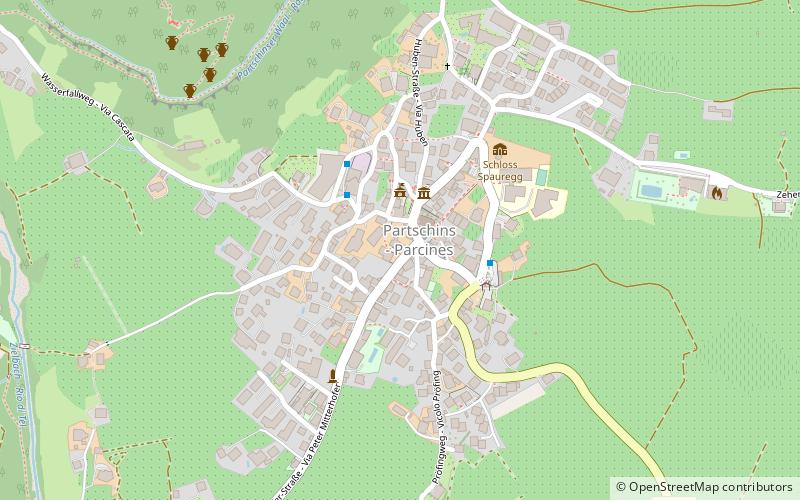 Stachlburg location map