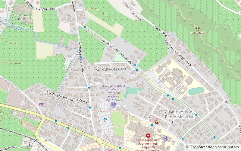 Burgraviato location map