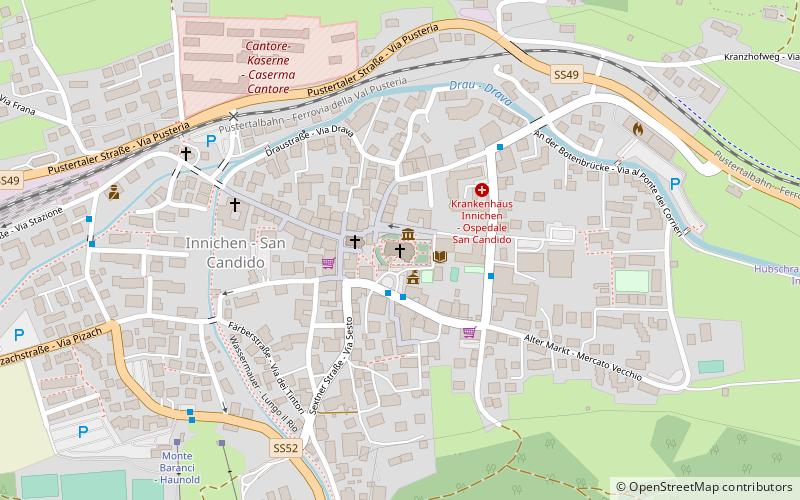 Stift Innichen location map