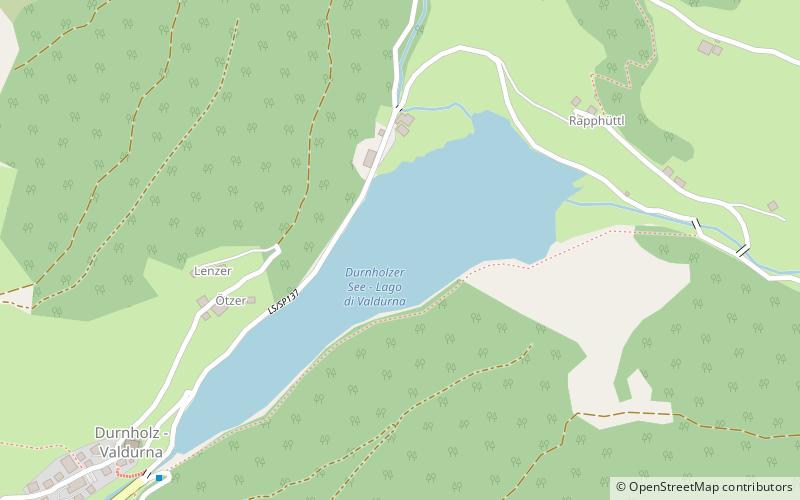 Lac de Valdurna location map