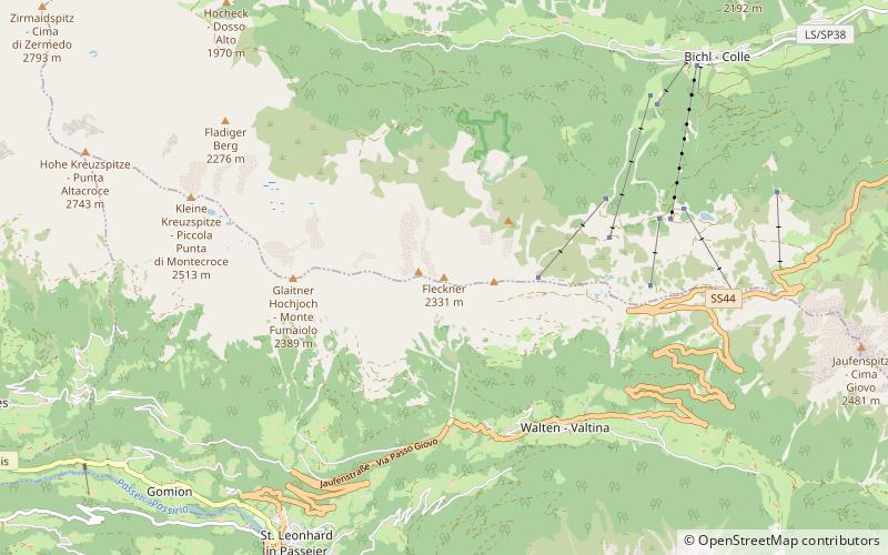 Fleckner location map