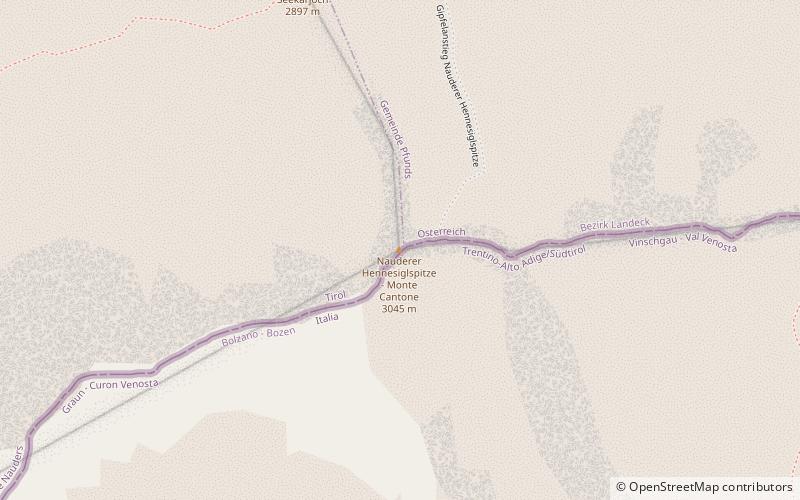 Nauderer Hennesiglspitze location map