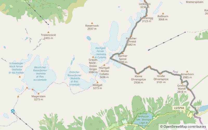Hochgall location map