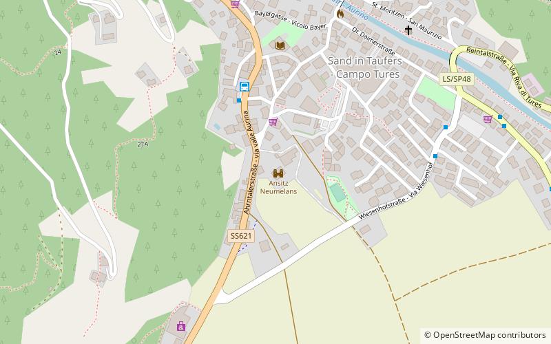 Ansitz Neumelans location map