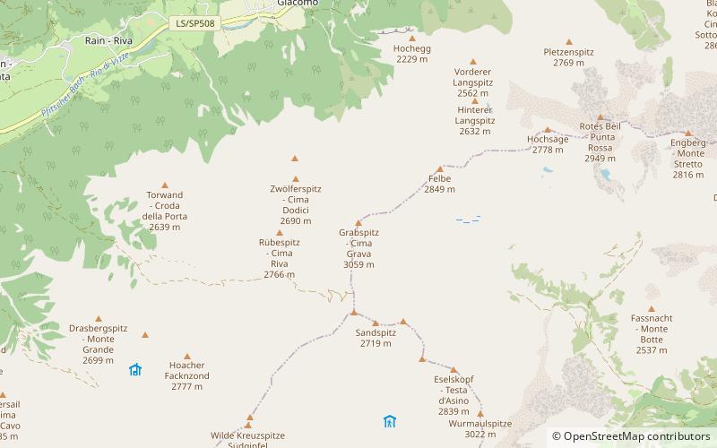 Grabspitze location map