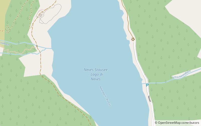 Lac de Neves location map