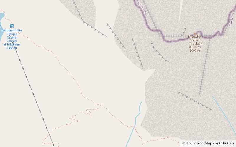 Tribulaun location map