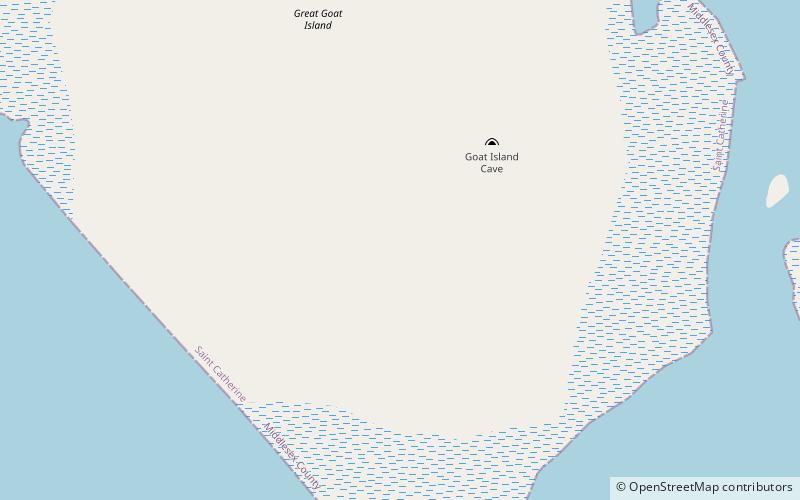 Great Goat Island location map