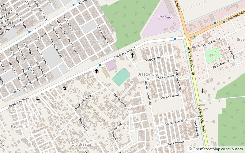 ferdi neita sports complex kingston location map