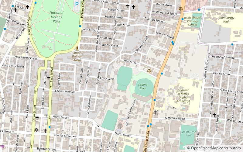 emmett park kingston location map