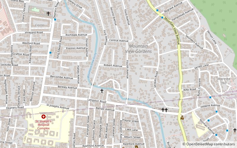 Rollington Town location map