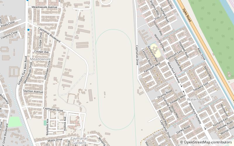 caymanas park kingston location map