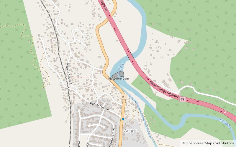 rio cobre dam location map
